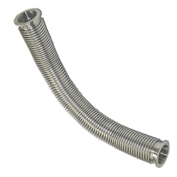 KF flexible hose DN25, 250 mm long