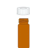 Screw cap vials compl. amber, 32x11.5mm, Set=100