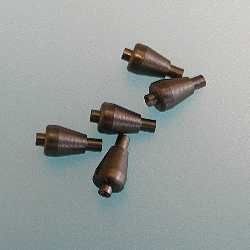 F. Silica Adaptor 1/16" for tubing .5mm OD, 5/pk